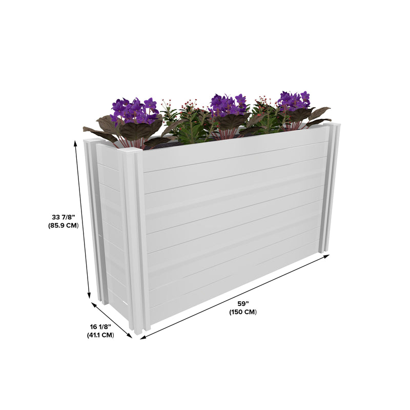 Classic Large Parklette Planter Planter Vita 