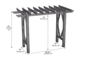 Summerwood Craftsman Arbor Arbor Vita 
