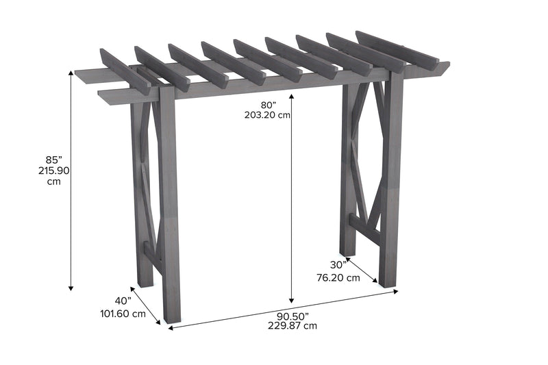 Summerwood Craftsman Arbor Arbor Vita 