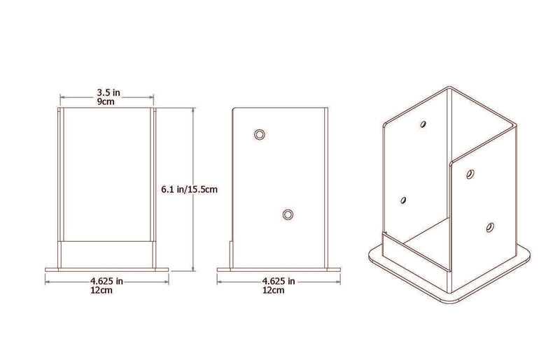 Bolt Down Bracket System Accessory Vita 