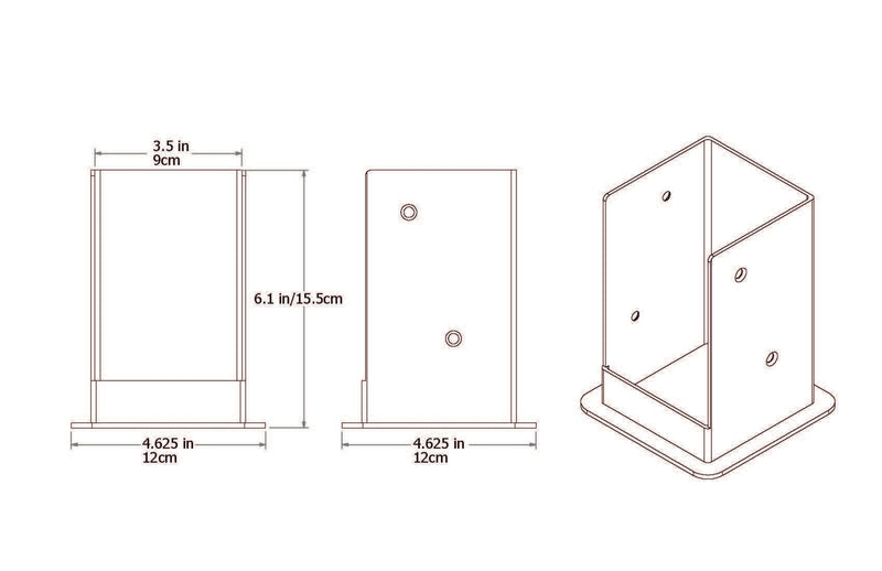 Bolt Down Bracket System Accessory Vita 