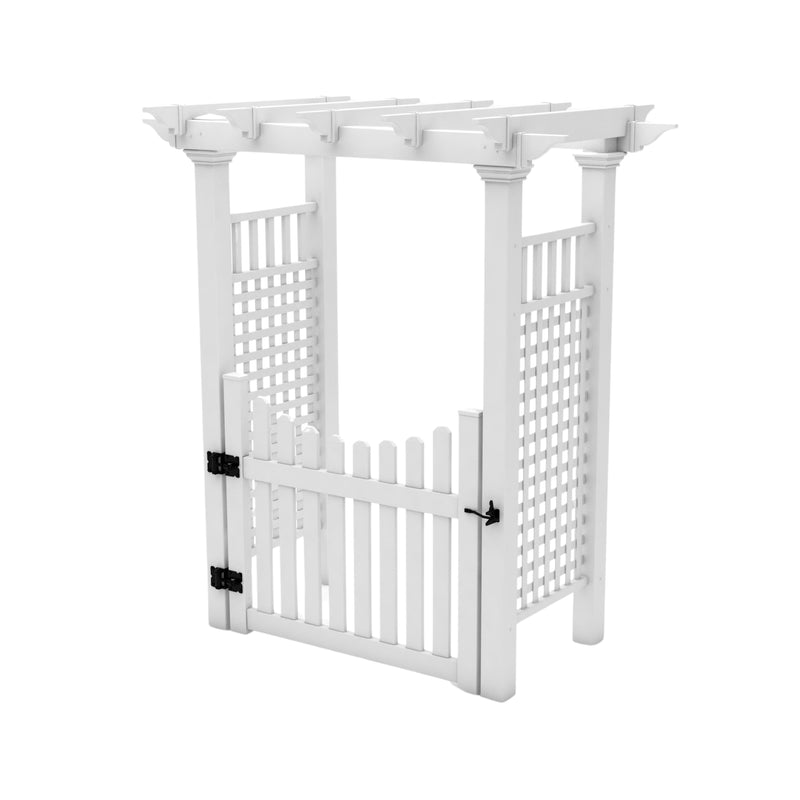 Fairfield Arbor with Gate Arbor Vita 