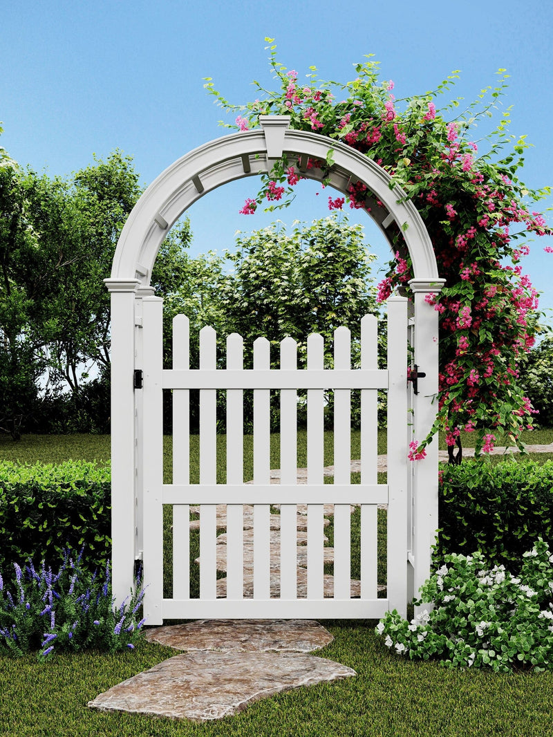 Nantucket Deluxe with Gate Arbor Vita 