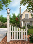 CLASSIC Corner Picket Lamp Post Decor Vita 