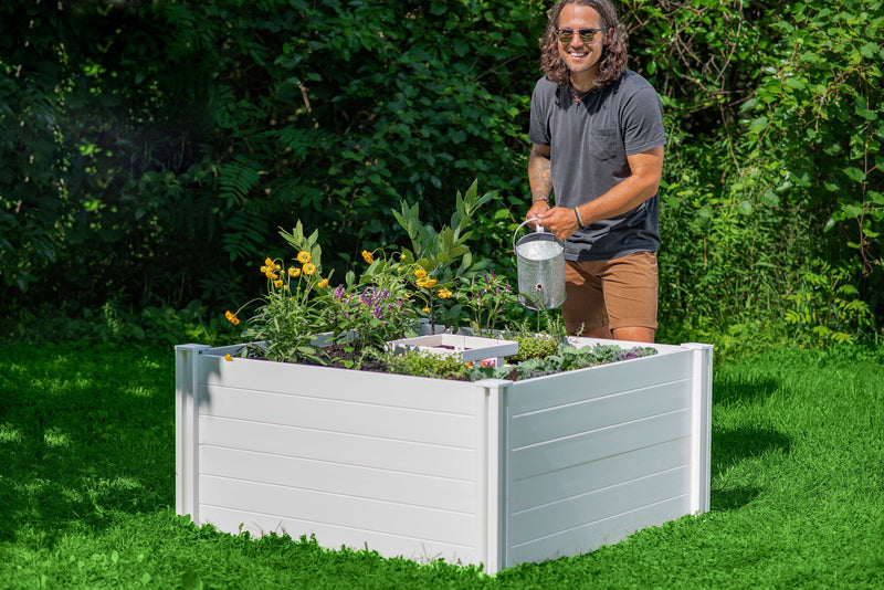 Keyhole Composter CLASSIC 4x4 Keyhole Composting Garden