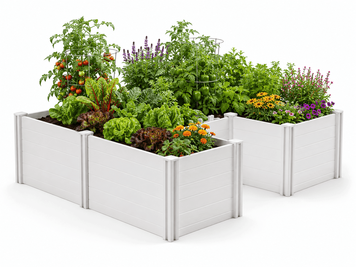 CLASSIC 6x6 Keyhole Composting Garden