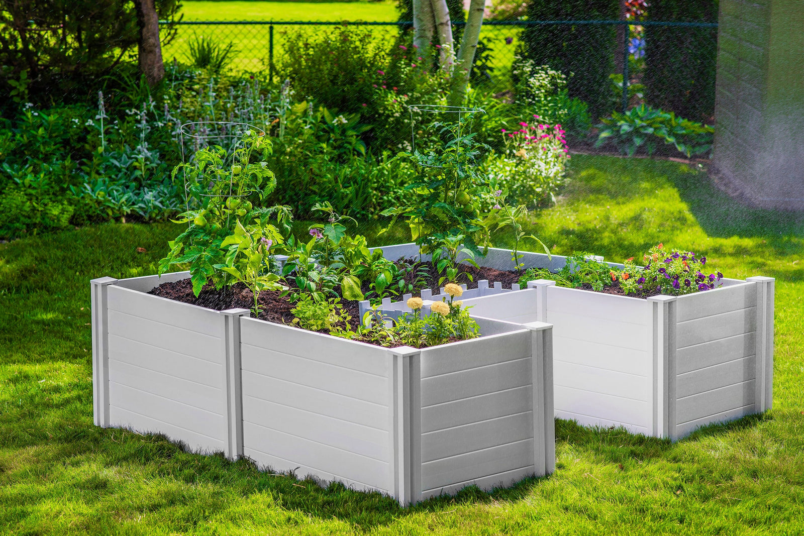 CLASSIC 6x6 Keyhole Composting Garden