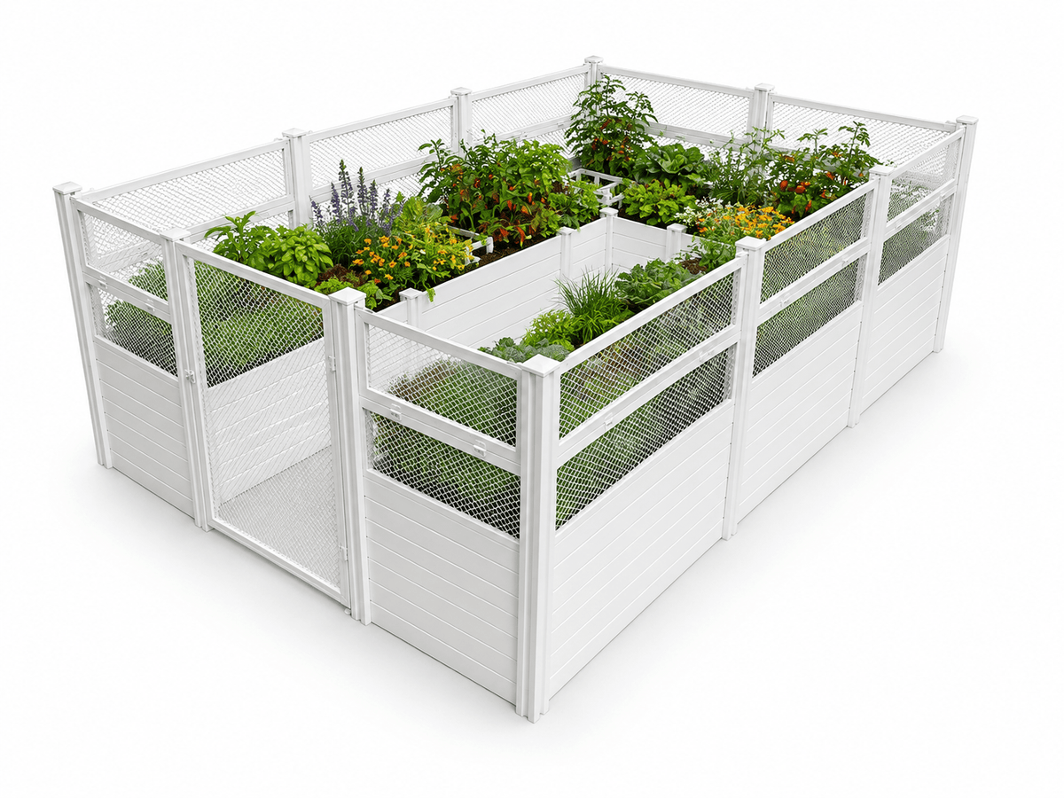 CLASSIC 8x12 Keyhole Composting Garden