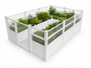CLASSIC 8x12 Keyhole Composting Garden Garden Vita 
