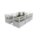 CLASSIC 8x12 Keyhole Composting Garden Garden Vita 