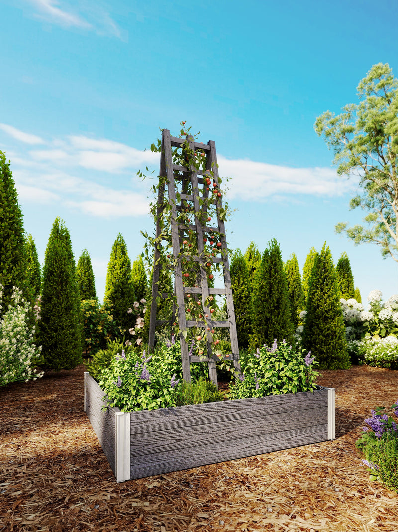 urbana planter with trellis URBANA Ladder Trellis