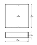 URBANA 4x4x11 Garden Bed, 2 Pack Garden Vita 
