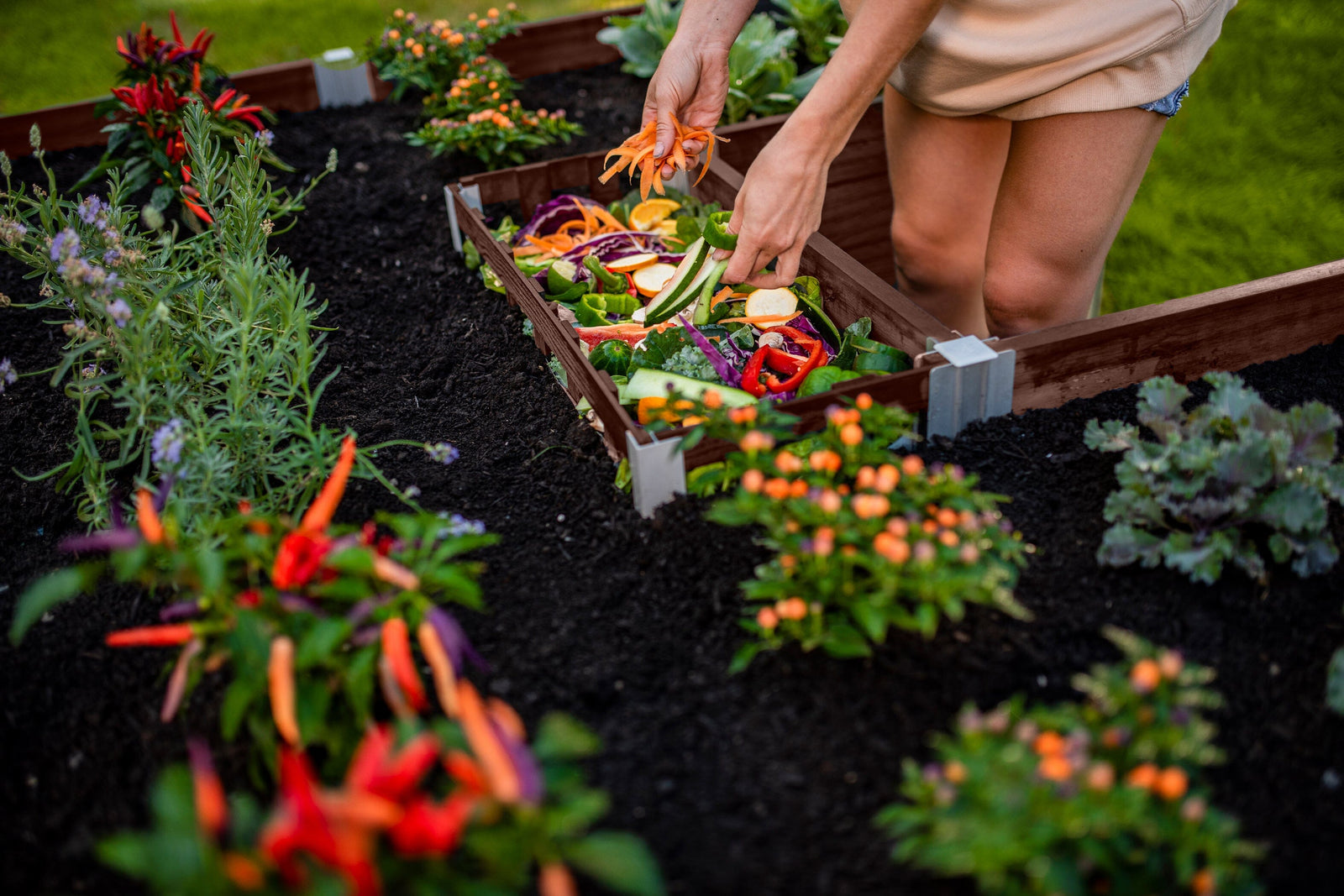 URBANA 6x6 Keyhole Composting Garden