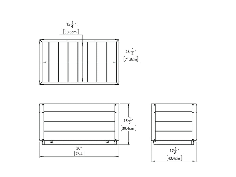 Delta Modern Planter Planter Vita 