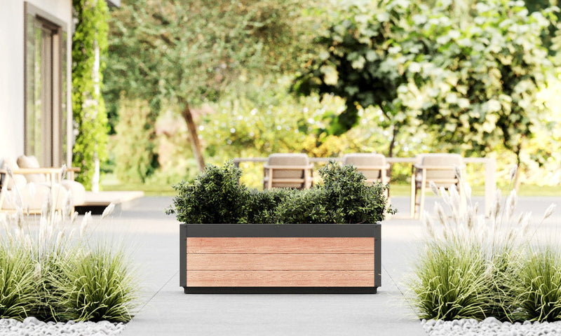 Delta Modern Planter Planter Vita Light Brown 45" 