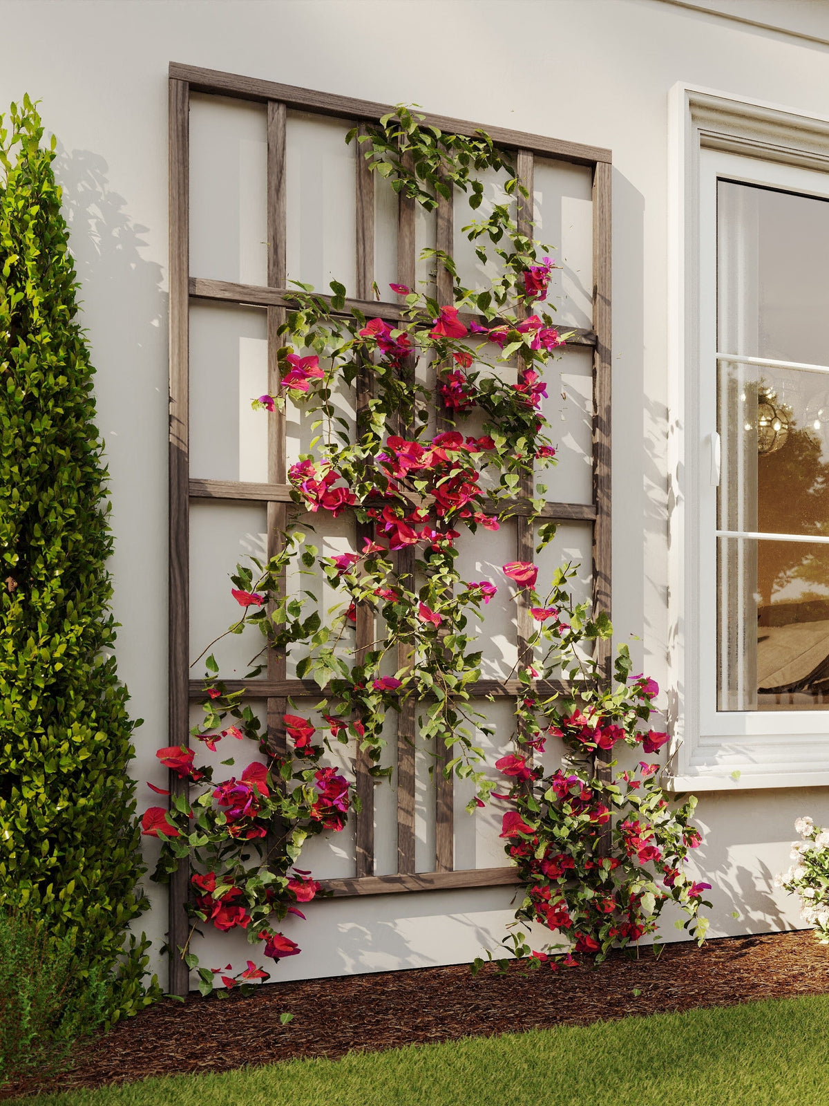 trellis for plants nearby URBANA Medium Modern Trellis