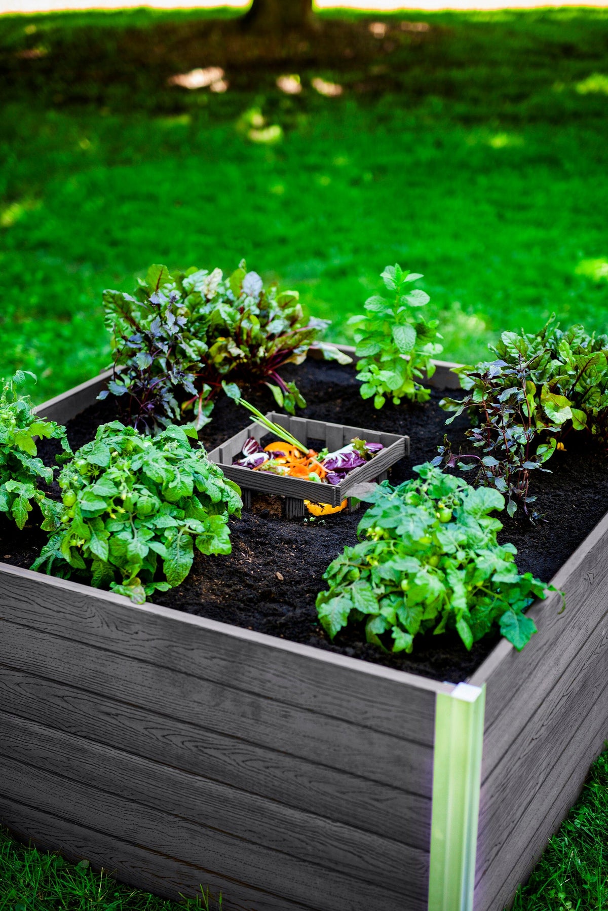 URBANA 4x4 Keyhole Composting Garden