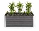 URBANA 3x5 Keyhole Composting Garden Garden Vita Slate Gray 