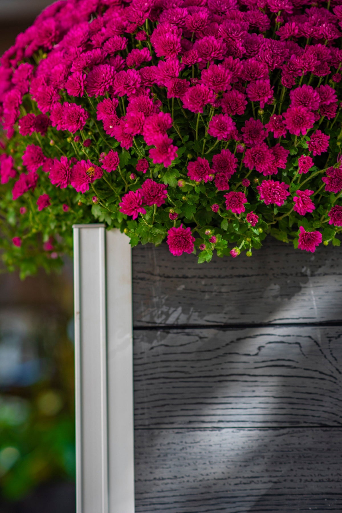pillar plant pot Urbana Pillar Planter Slate Gray