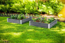 URBANA 4x4x11 Garden Bed, 2 Pack Garden Vita 