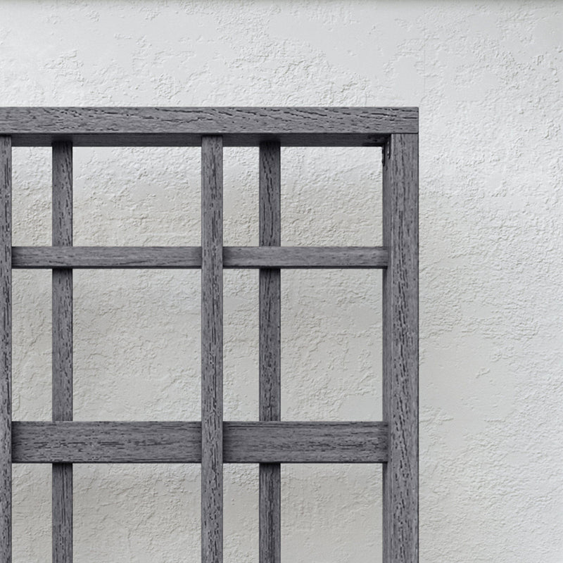 grey wooden trellis Vita Urbana 60"x84" Modern Trellis