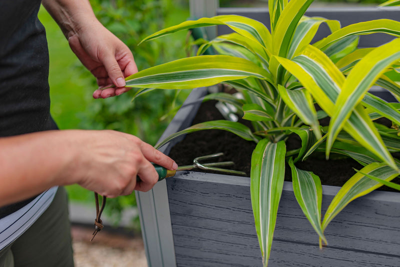URBANA Large Parklette with Trellis Planter Vita 
