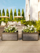 Delta Small Modern Planter, 2 Pack Planter Vita 