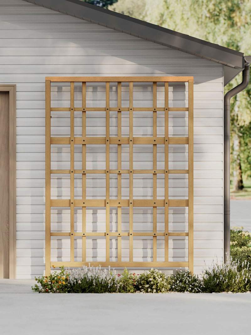 wood trellis Cedar Modern Trellis