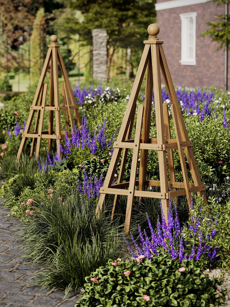 Cedar Garden Obelisk Decor Vita 