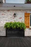 MEZZA Large Parklette Planter Planter Vita Charcoal 