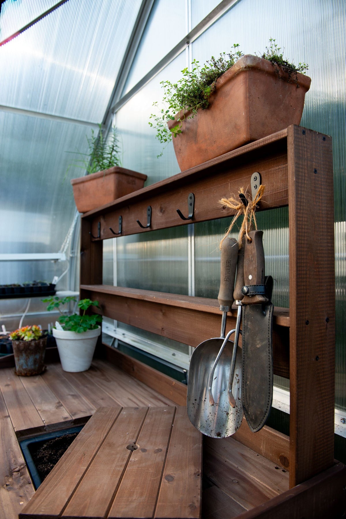 Cedar Potting Bench