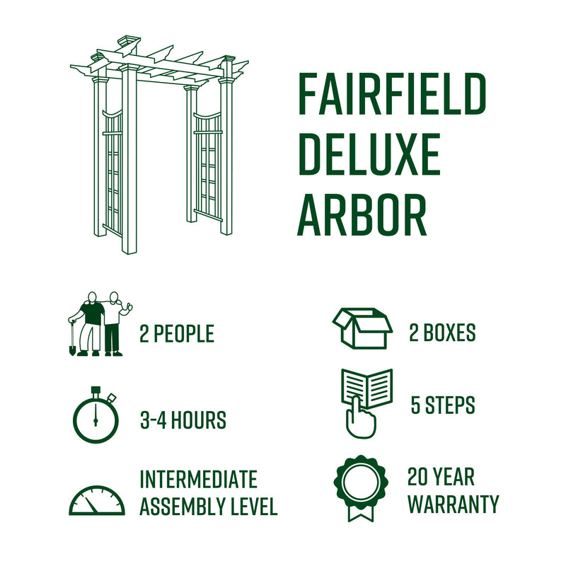 Fairfield Deluxe Arbor Arbor na 