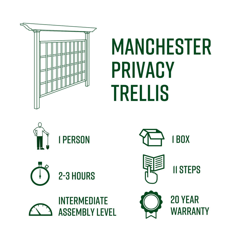 Manchester Privacy Trellis Trellis Vita 