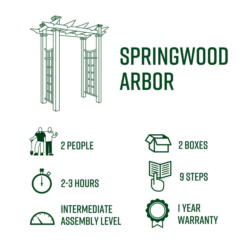 Springwood Arbor Arbor Vita 
