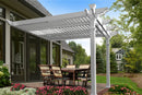 12x12 Elysium Attached Louvered Pergola Pergola Vita 