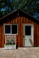 CLASSIC Huron Planter Box & Trellis Planter na 