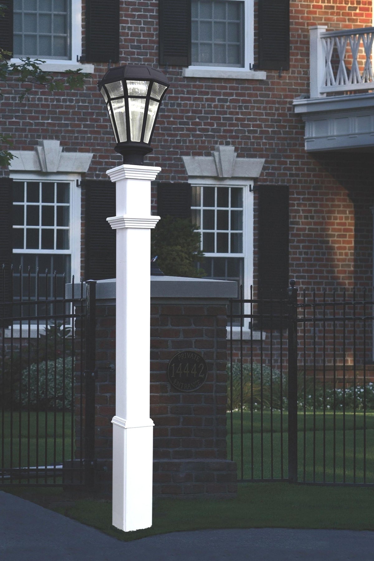 New england arbors madison lamp post hotsell