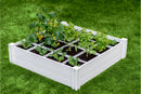 CLASSIC 4x4x11 Garden Bed with GroGrid Garden Vita 