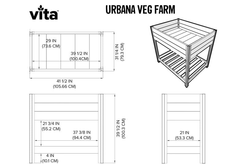 URBANA 30x40 Veg Farm Garden Vita 